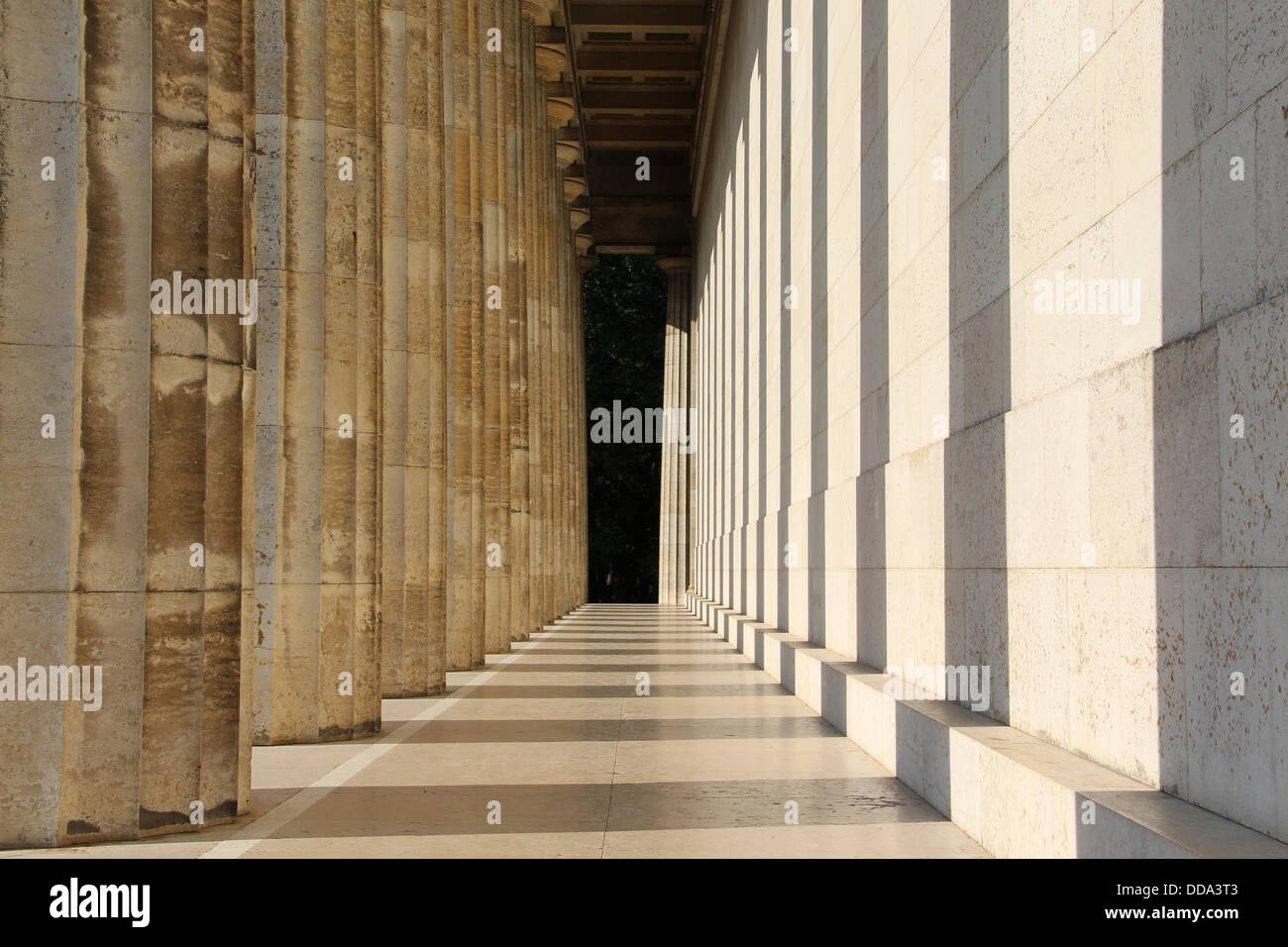 Deutschland:-Tempels Walhalla in Donaustauf bei Regensburg Stockfoto