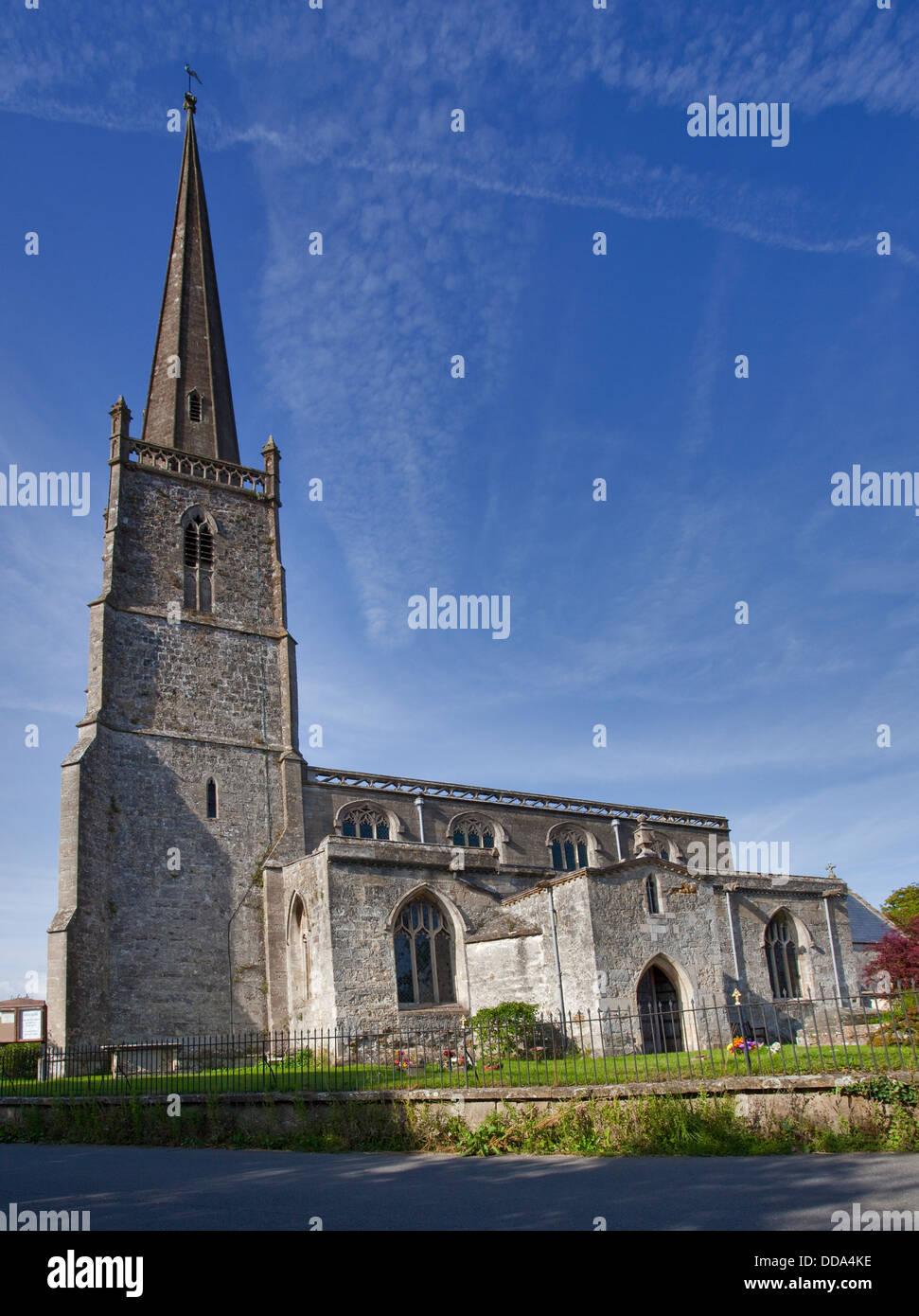 St. Johannes Evangelist-Kirche, Slimbridge, Gloucestershire, England Stockfoto