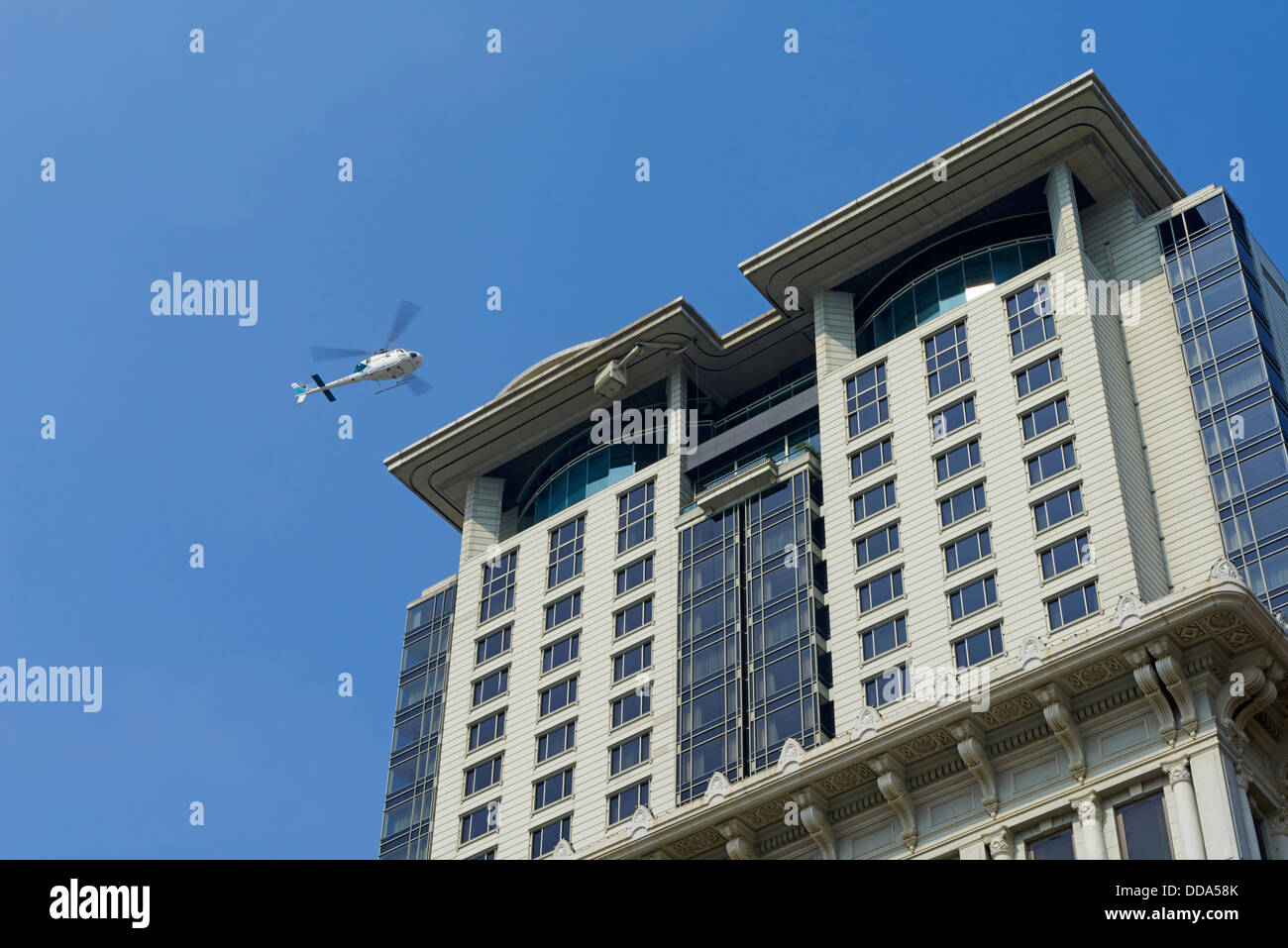 China, Hong Kong, Kowloon, Tsim Sha Tsui, Peninsula hotel Stockfoto