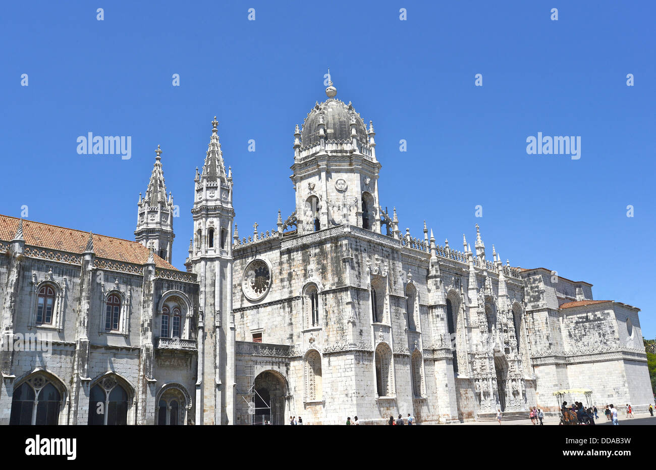 Hieronymus-Kloster Belem von Lissabon Portugal Europa Stockfoto