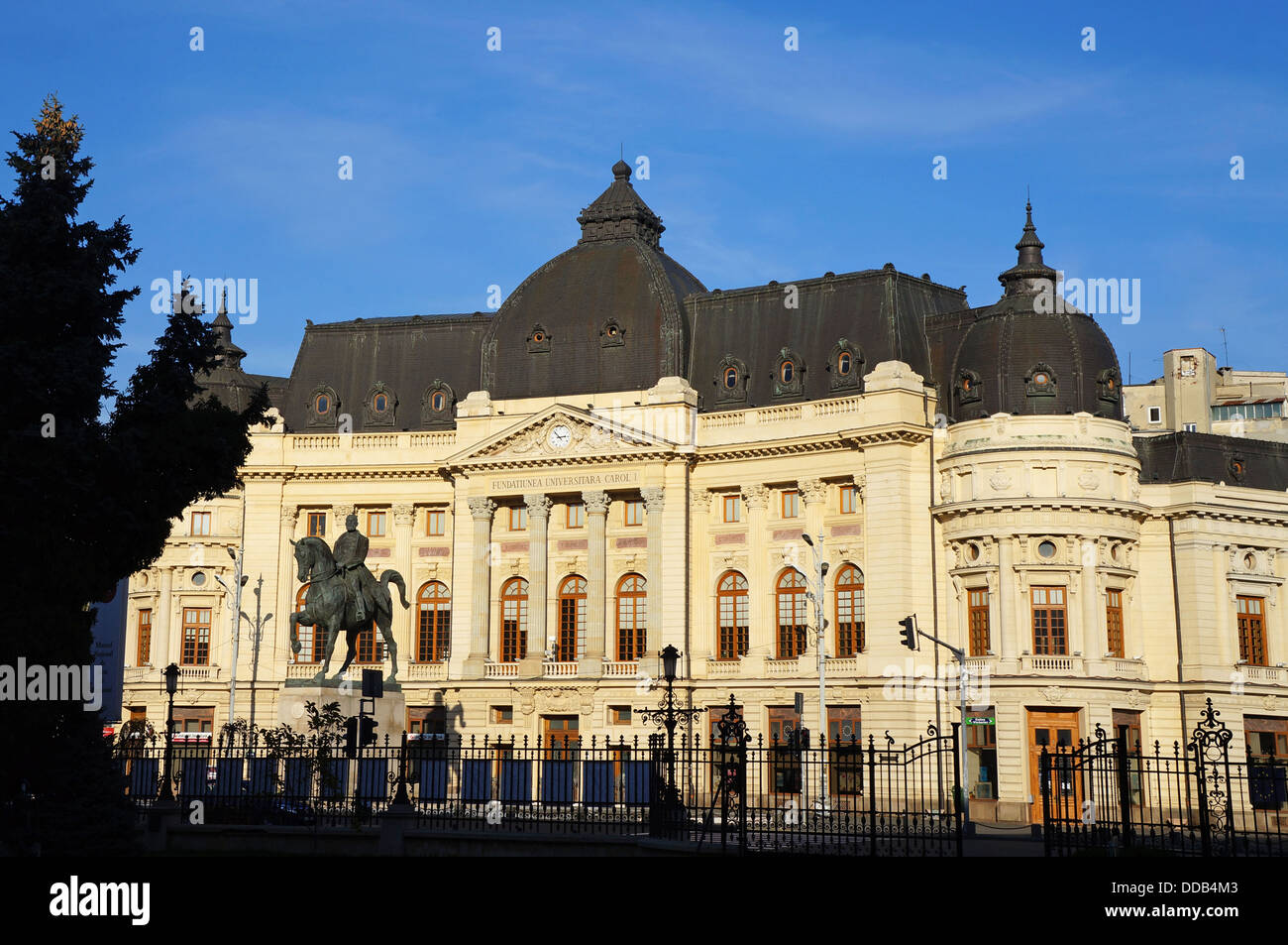 Das Lied ich Stiftung Königspalast am Sieg Avenue in Bukarest Rumänien Stockfoto