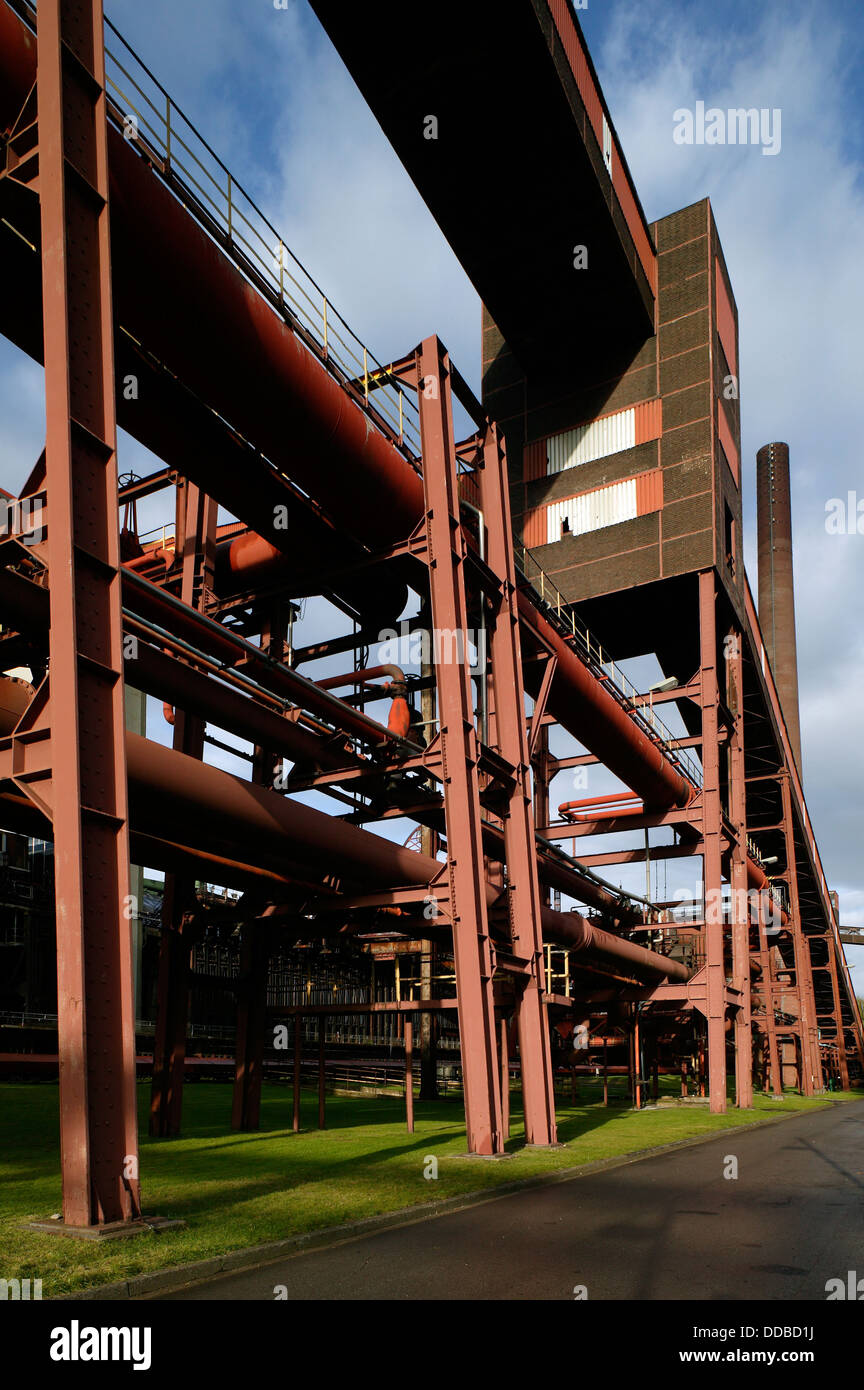 Essen, Deutschland, der Kokerei Zollverein Stockfoto