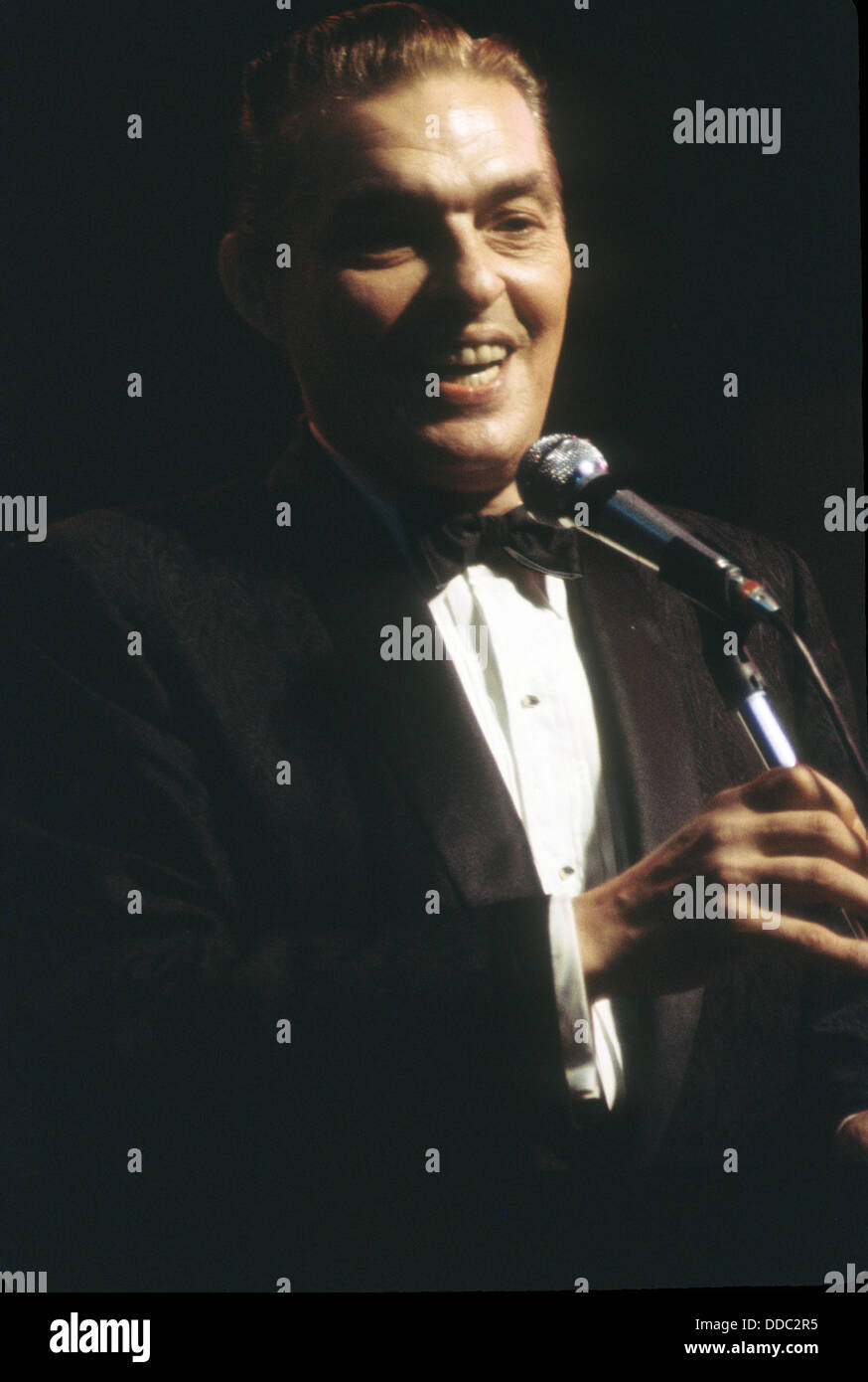 BOB EBERLY (1916-1891) amerikanischen Big Band Voclaist beim Newport Jazz Festival 1968 Stockfoto