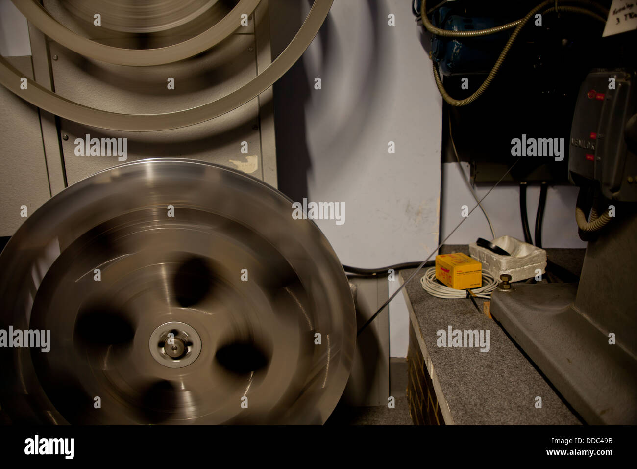 35mm Filmprojektor Stockfoto