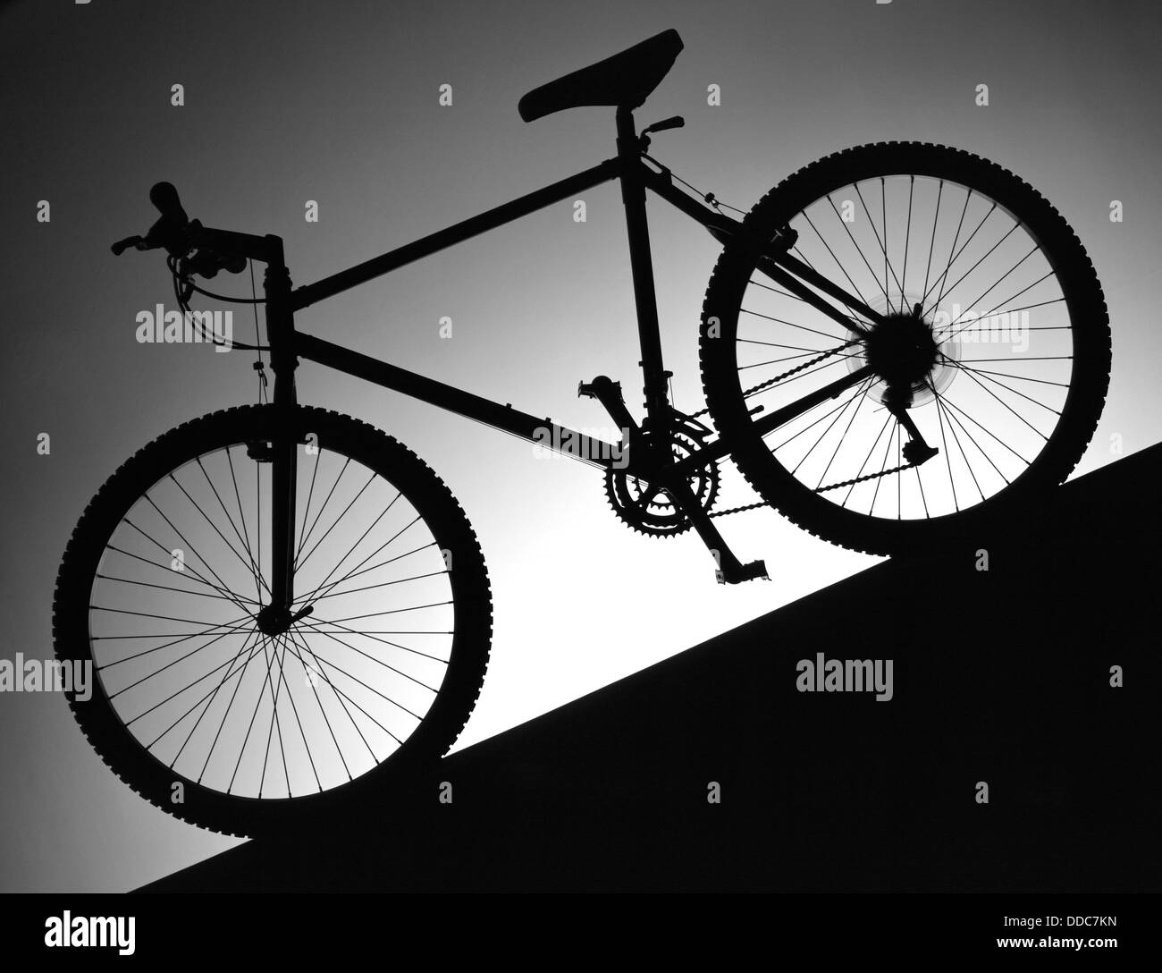 Mountain-Bike Stockfoto