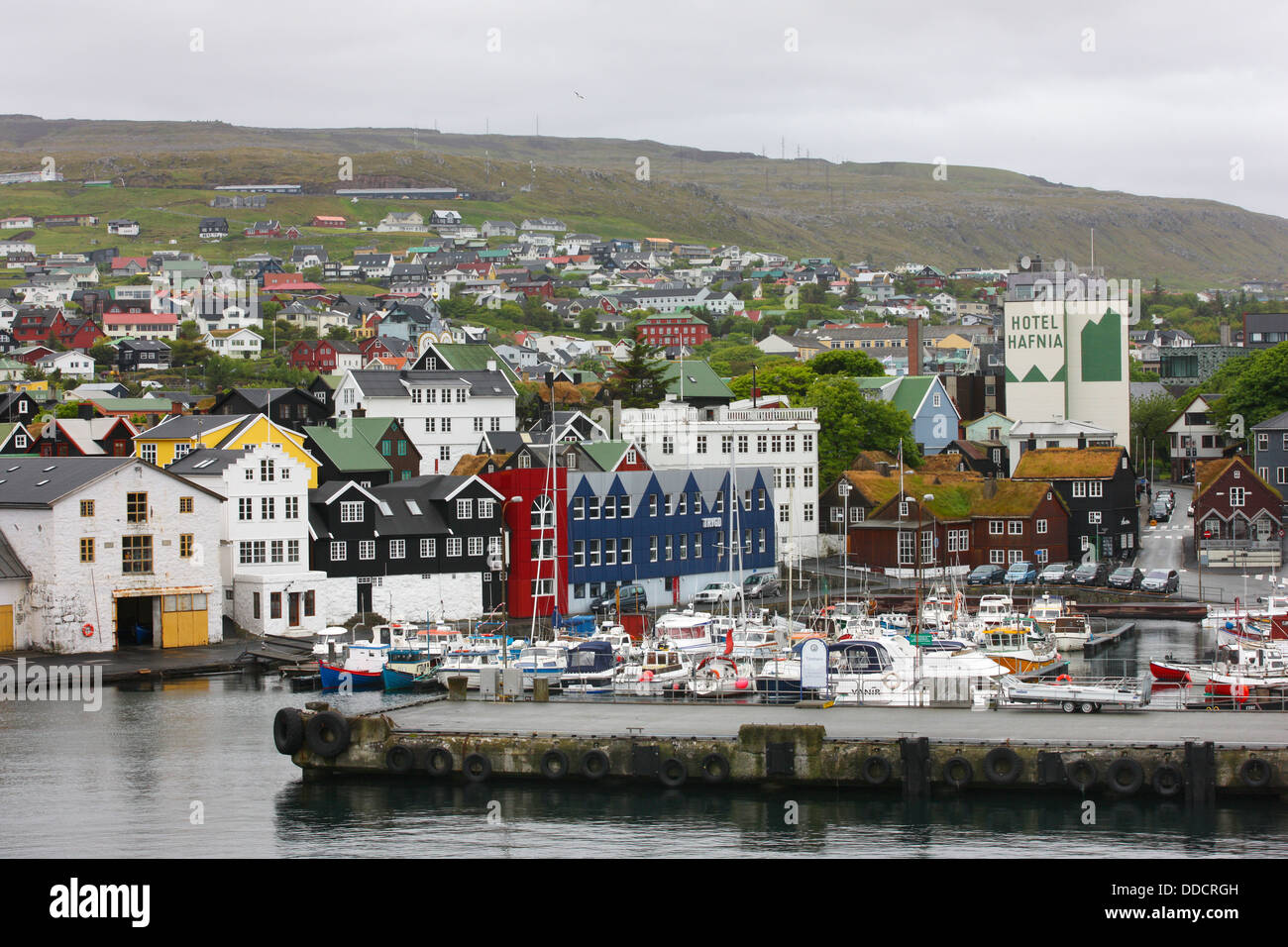 Torshavn, Streymoy Island, Färöer-Inseln Stockfoto