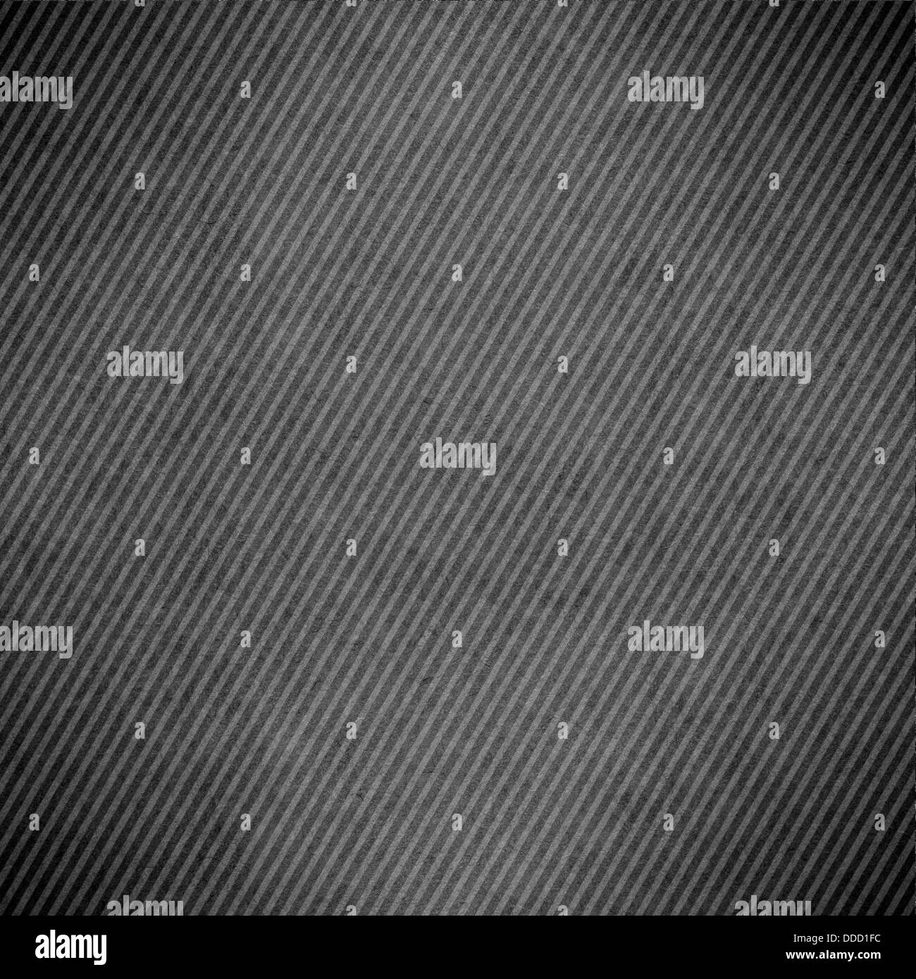 schwarzen Abstarct Papierhintergrund oder schrägen Streifen Muster aus Pappe graue Struktur Stockfoto