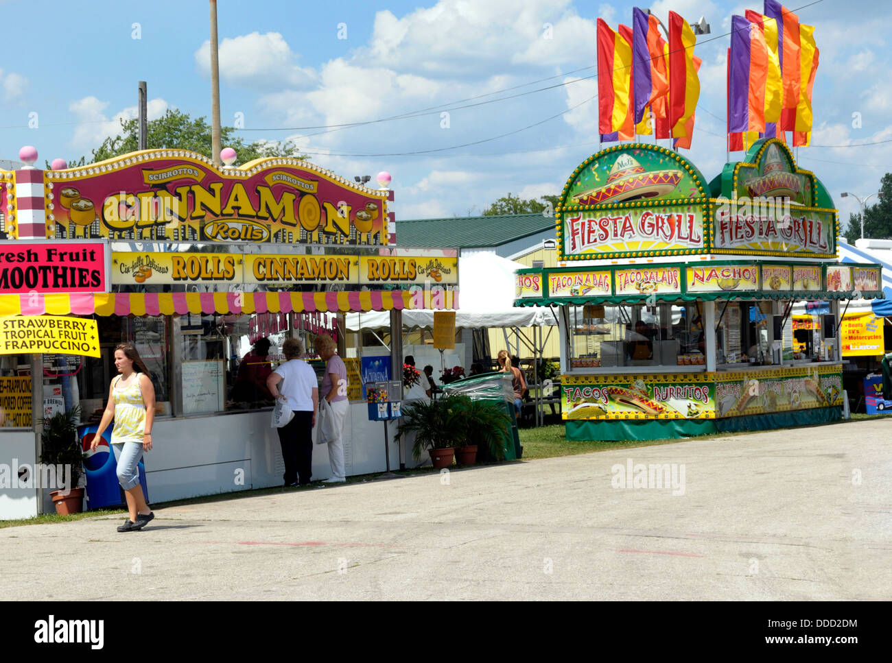 Das Monroe County Fair in Monroe, Michigan, USA Stockfoto
