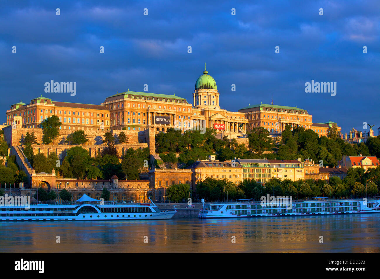 Ungarische Nationalgalerie, Budapest, Ungarn, Europa Stockfoto