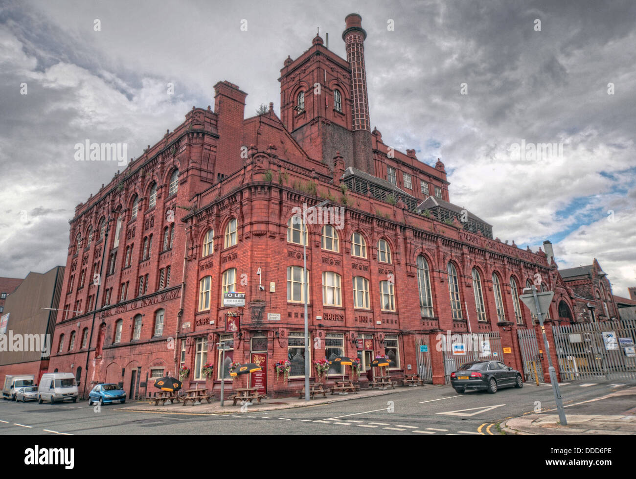 Die alte Higson Brauerei, Liverpool Stockfoto