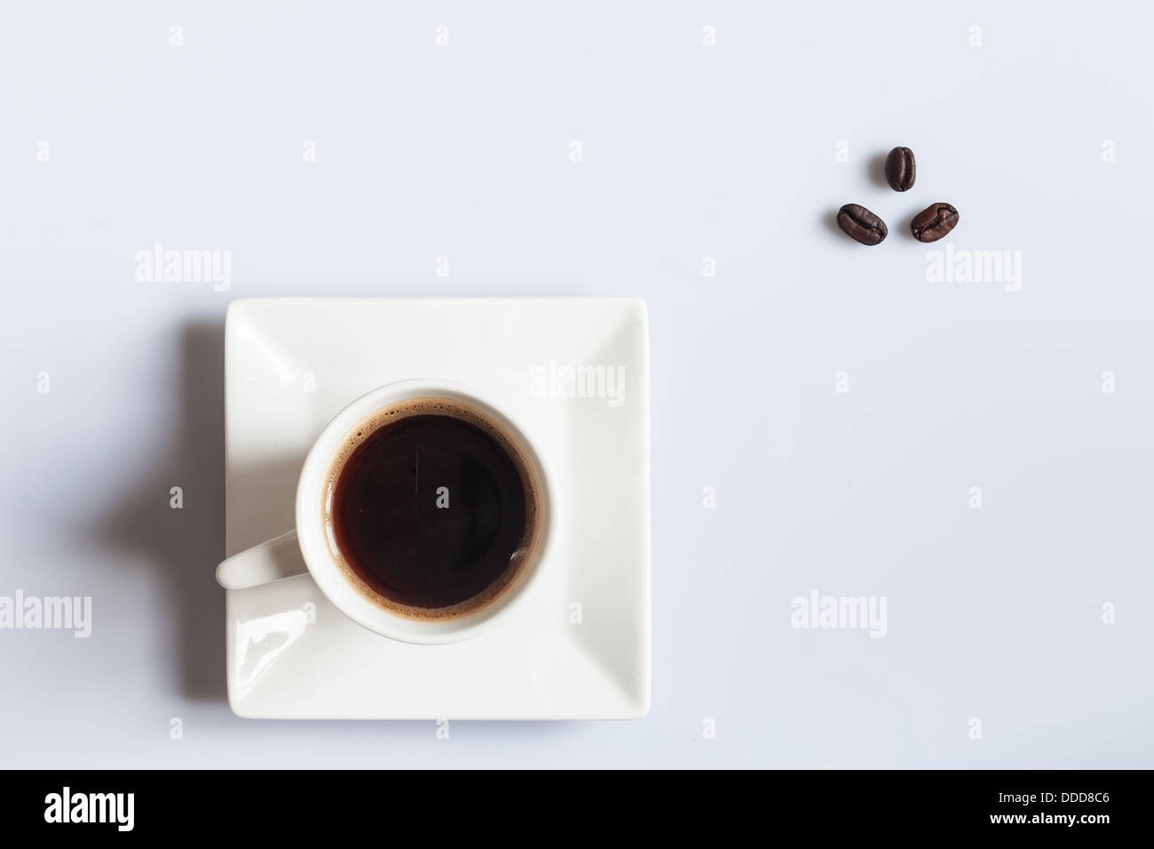 Kaffee Zeit Stockfoto