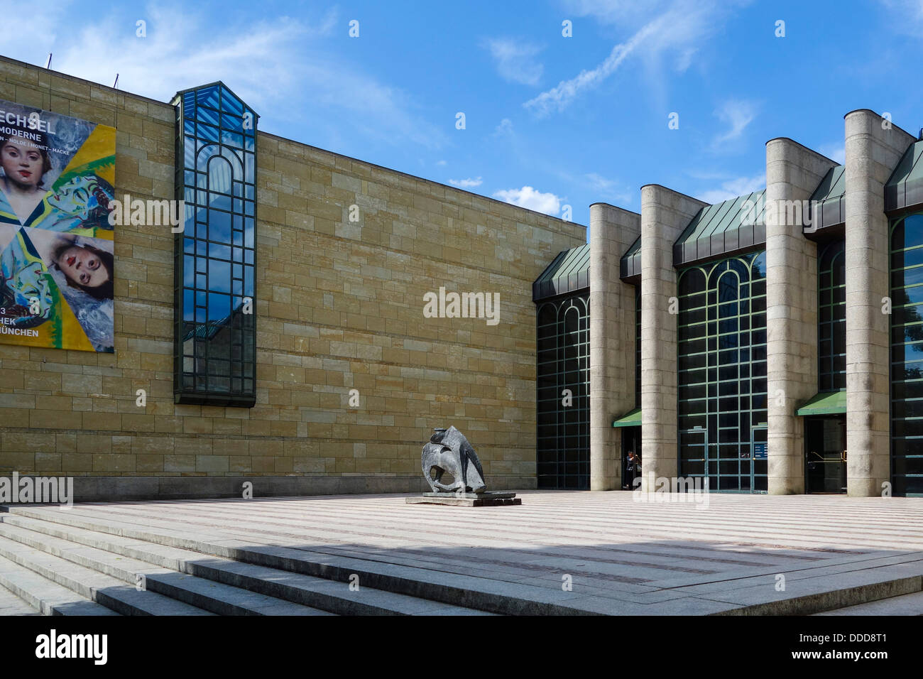 Neue Pinakothek in München, Bayern Deutschland Stockfoto