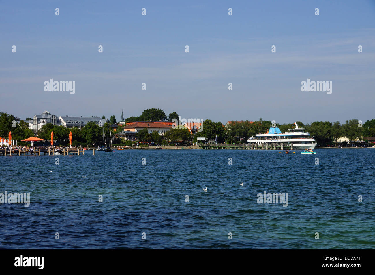 Starnberger See Starnberg, Starnberger See, Bayern, obere Bayern, Deutschland Stockfoto