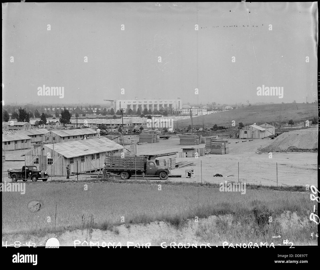 Pomona, Kalifornien. Gesamtansicht des Montage-Center für e auf Pomona Messegelände gebaut... 536838 Stockfoto