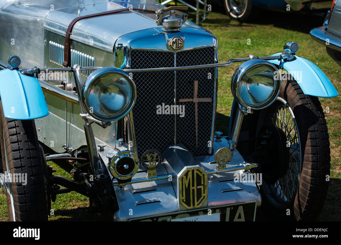 Oldtimer auf zeigen Folkestone Kent Stockfoto