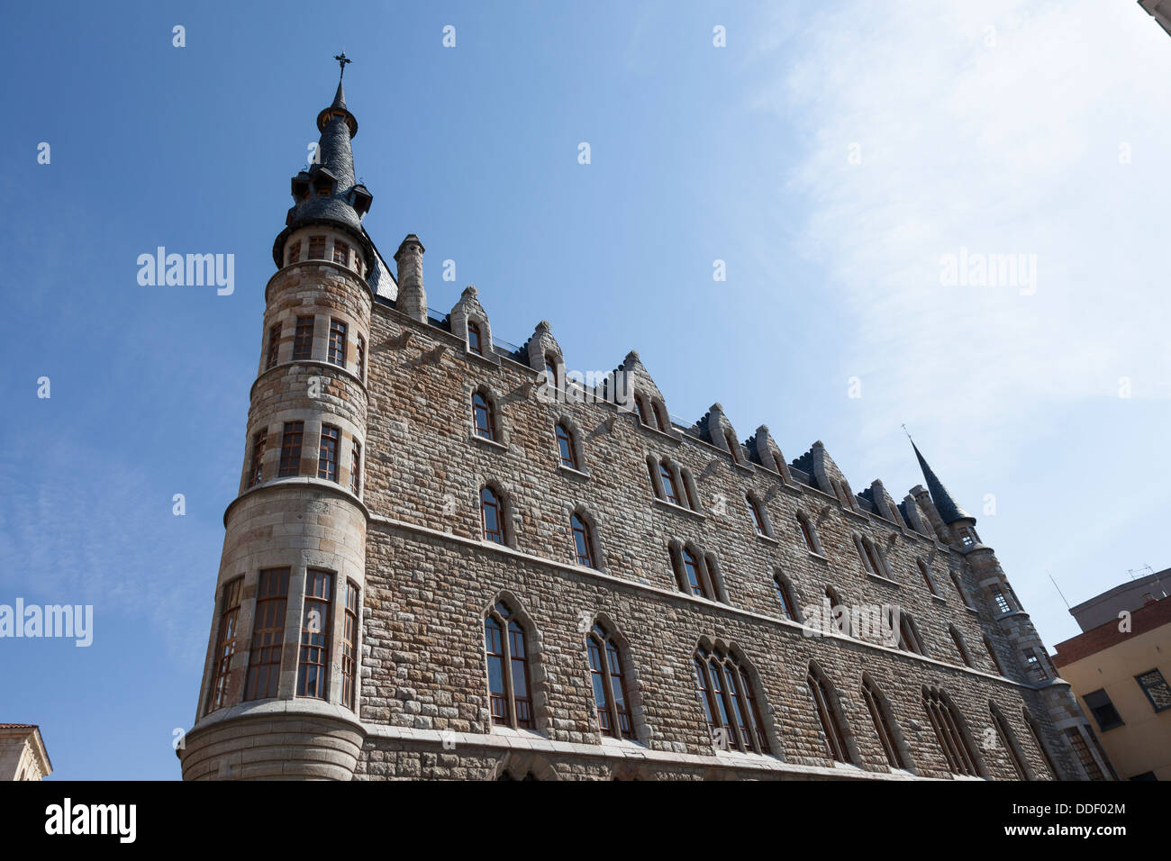 Casa de Los Kirche - Plaza San Marcelo, León, Kastilien und León, Spanien Stockfoto