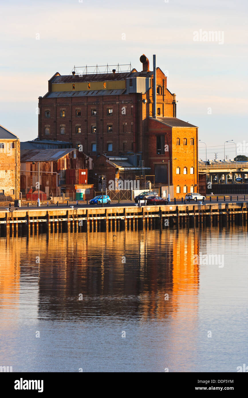 Alten Harts Mühle in Port Adelaide South Australia Stockfoto