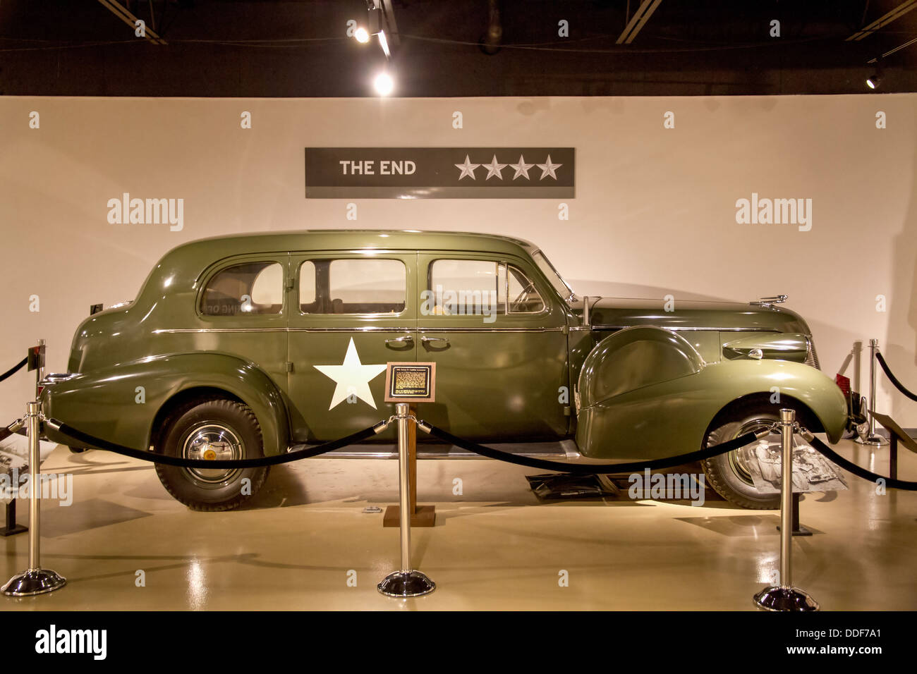 General George S. Patton Museum Führung Fort Knox, Kentucky, USA Stockfoto