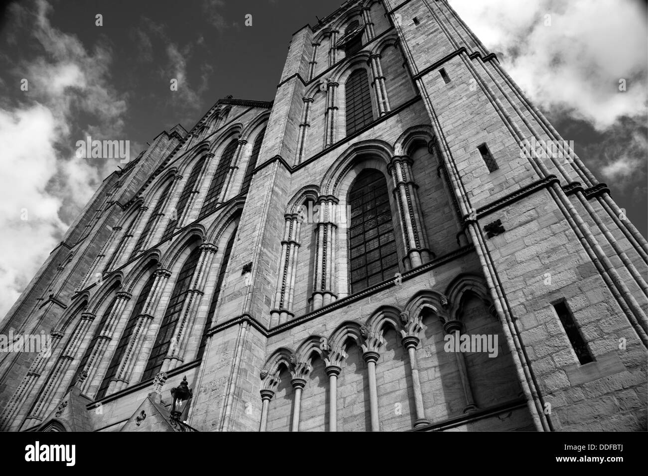 Kathedrale von Ripon, Nordyorkshire Stockfoto