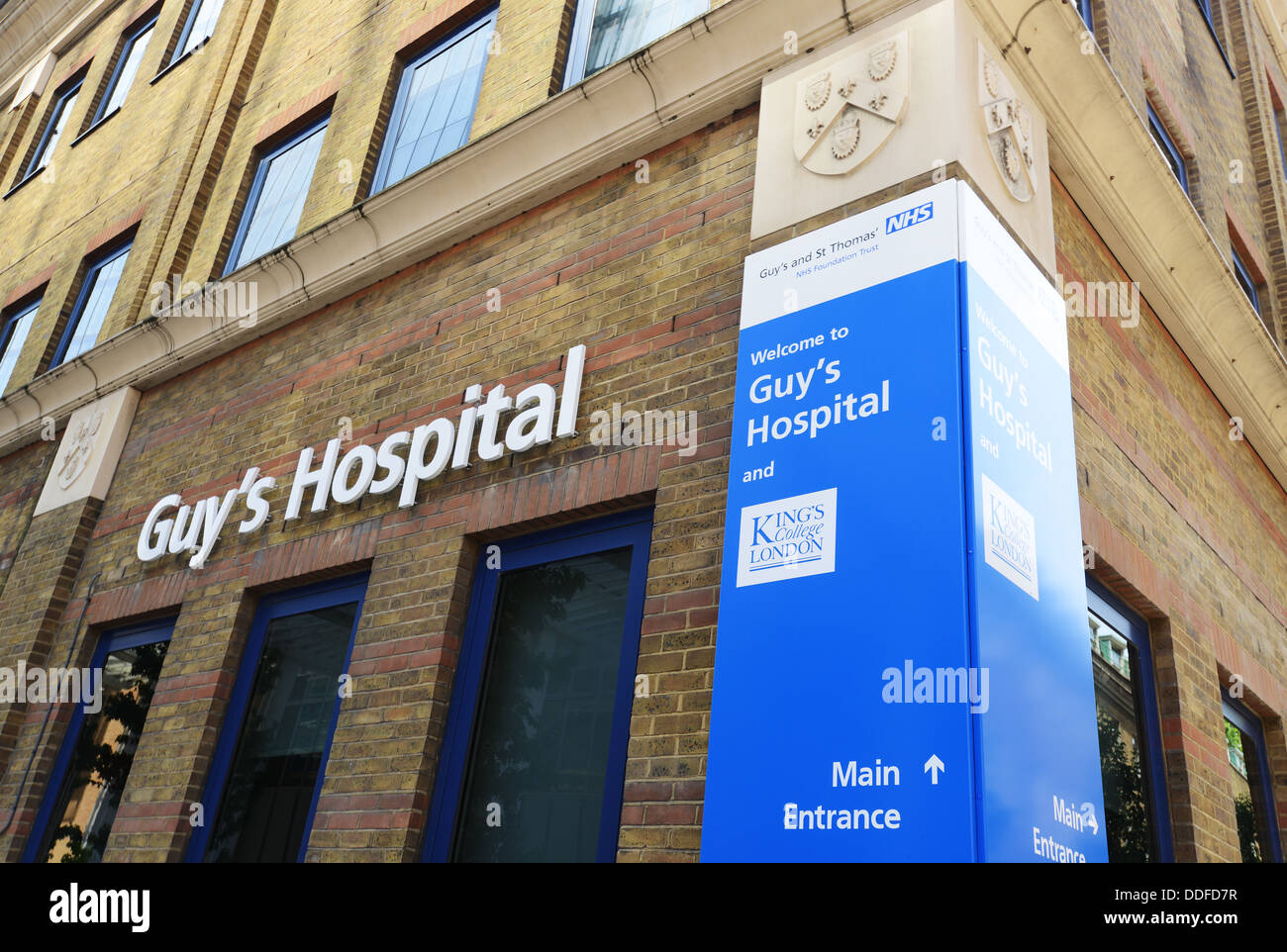 Guy's Hospital, Southwark, London, England, UK Stockfoto