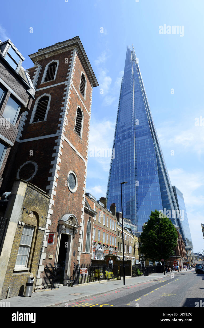 Alten OP-Saal und Kraut Garret und die Scherbe, Southwark, London, England, Vereinigtes Königreich Stockfoto