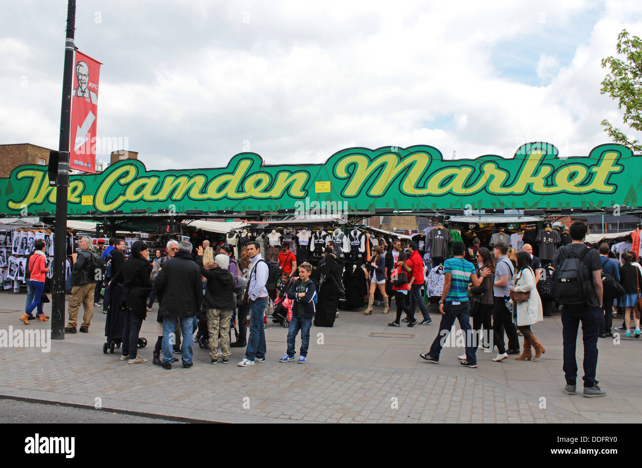 Der Camden Market, Camden Town, London, England, UK Stockfoto