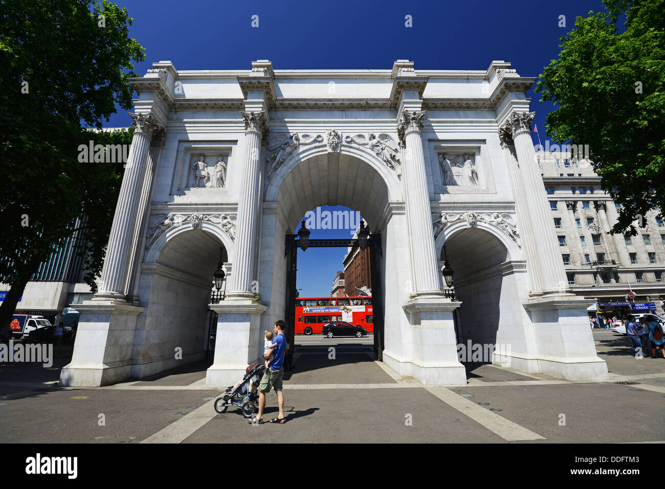 Marble Arch, London, England, UK Stockfoto
