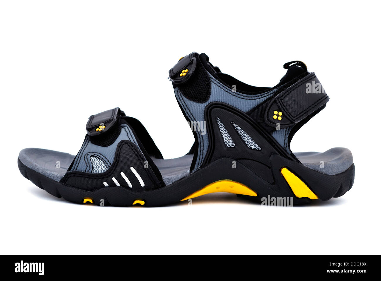 Herren Sandalen Stockfoto