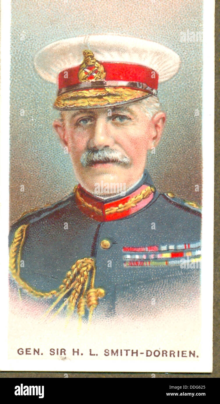 Weltkrieg ein Portrait von General Sir Horace L Smith-Dorrien GCMG Stockfoto