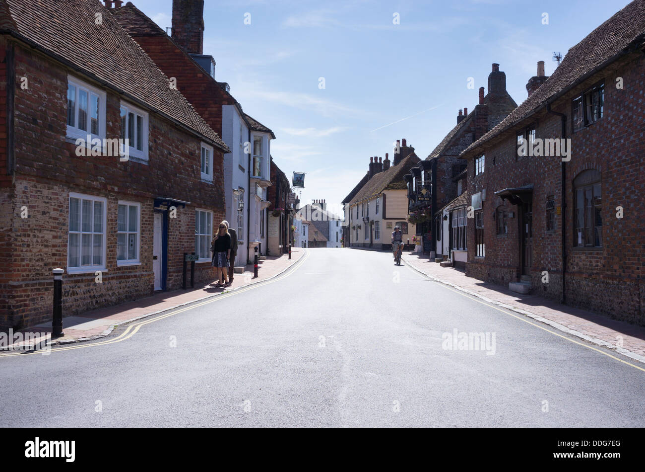 Touristenort, East Sussex, England, UK Stockfoto