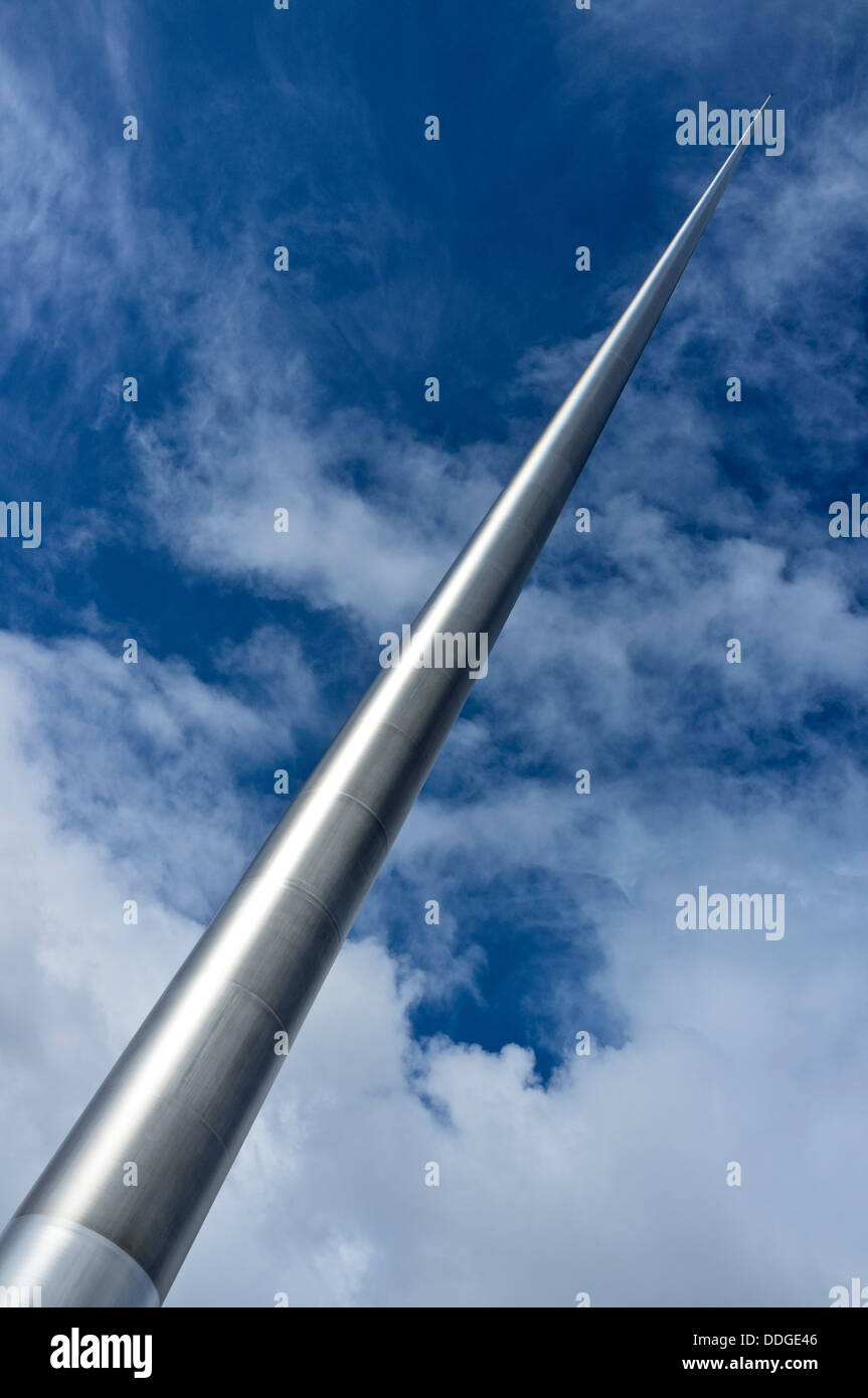 Das Millenium Spire in Dublin Stockfoto