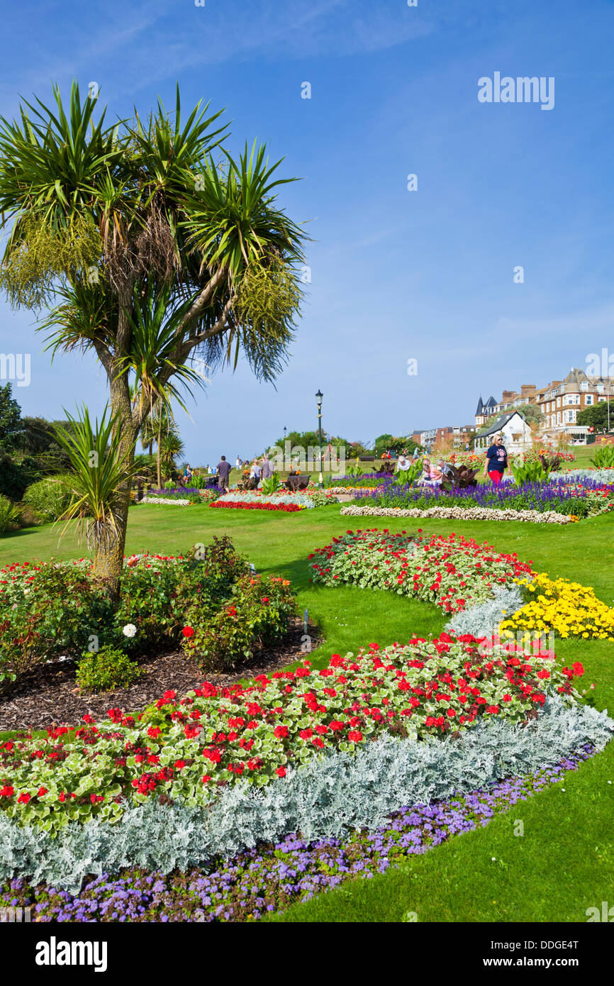 Hunstanton Stadt und die Esplanade Gärten Hunstanton North Norfolk Küstenstadt England UK GB EU Europa Stockfoto