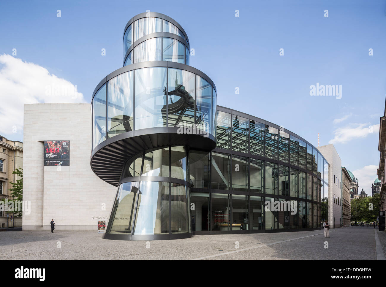Erweiterung von Ieoh Ming Pei, Deutsches Historisches Museum (Deutsches Historisches Museum), Berlin, Deutschland Stockfoto