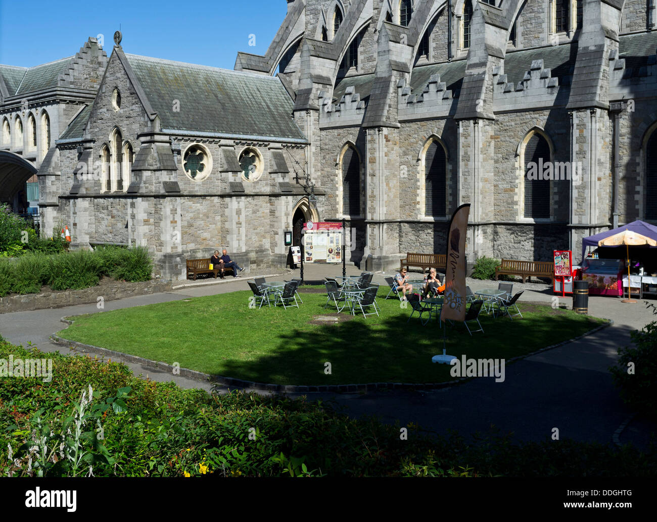 Christ Kirche-Kathedrale in Dublin, Irland. Stockfoto