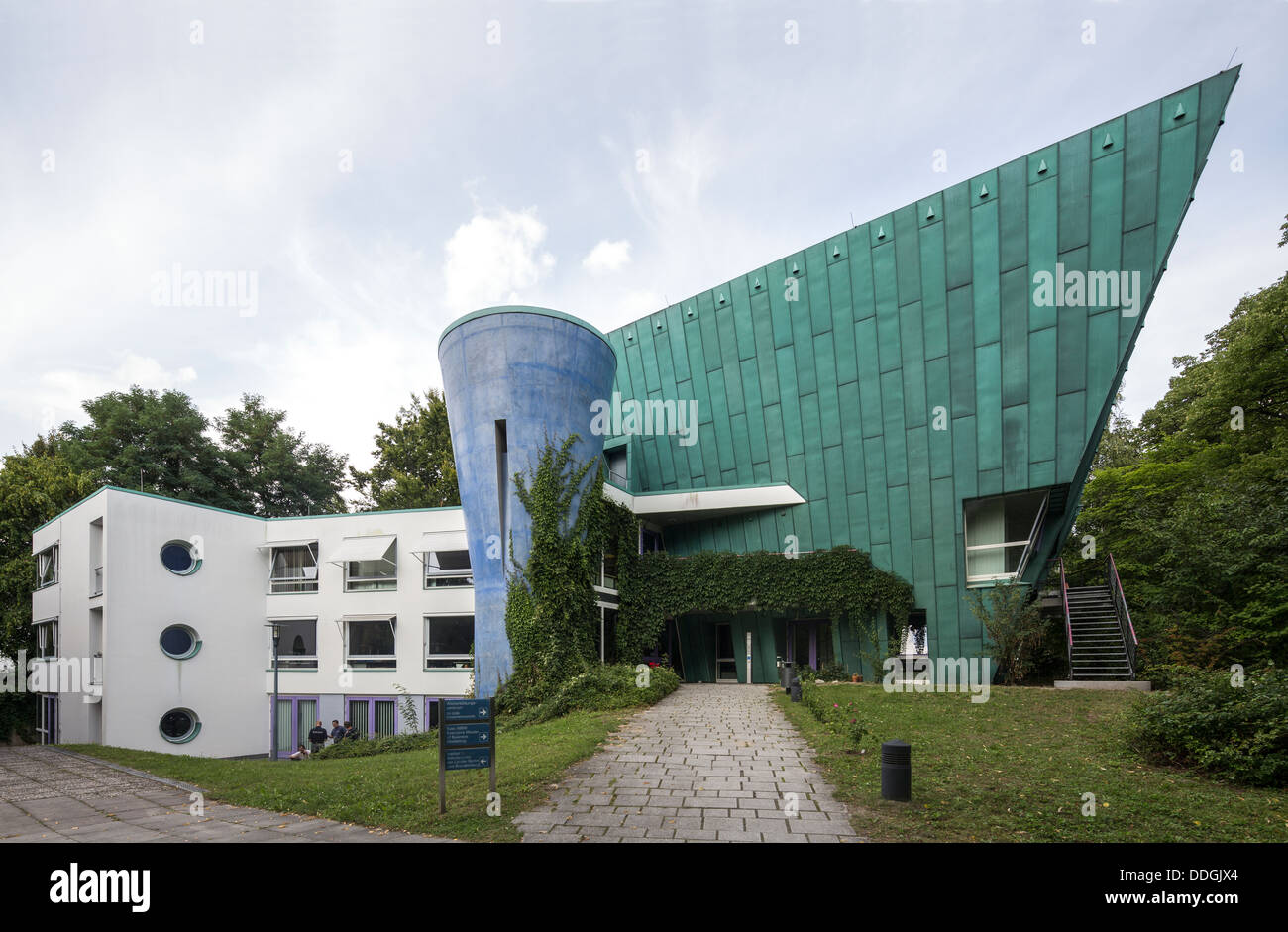 Weiterbildungszentrum oder Education Center der Freien Universität Berlin, Deutschland Stockfoto