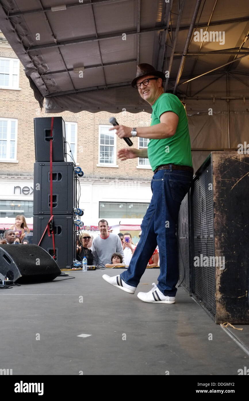 London, UK. 01. September 2013. David Rodigan begeistert die Massen an Kingston Karneval 2013 © Trish Gant/Alamy Live News Stockfoto