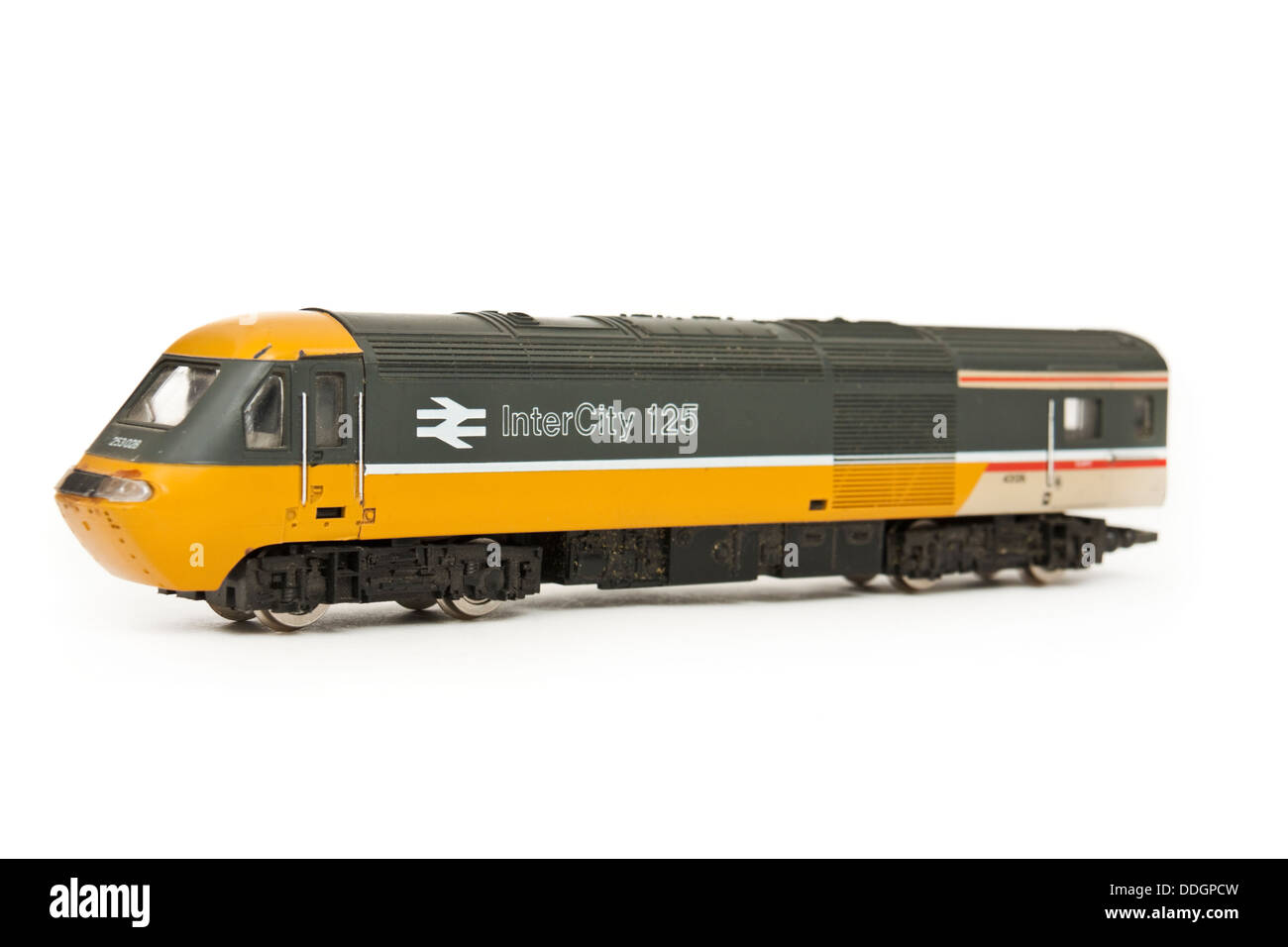 British Rail InterCity 125 Modell-Eisenbahn Lokomotive Stockfoto