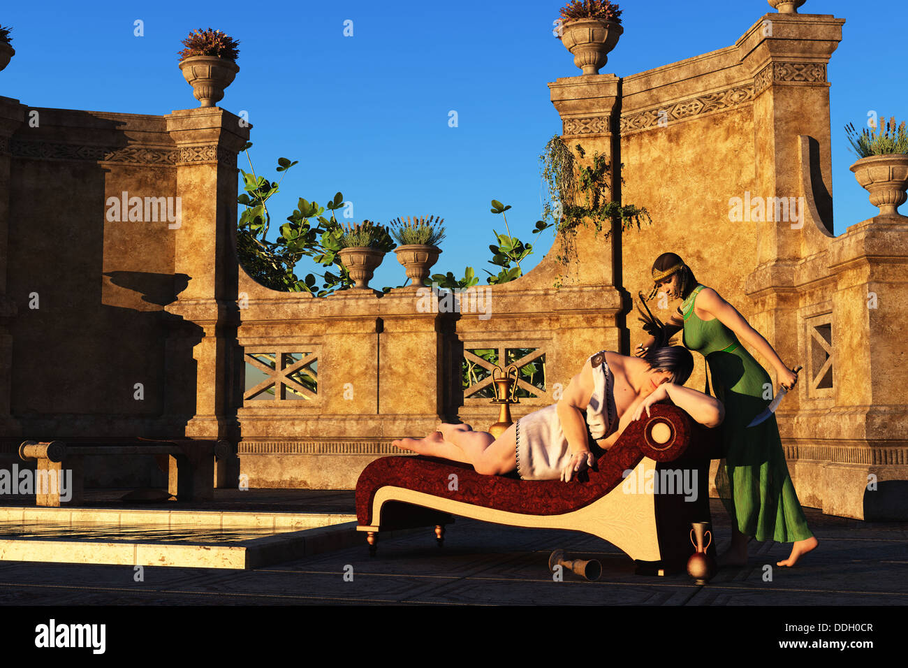 Delilah the philistine Fotos und Bildmaterial in hoher Auflösung Alamy