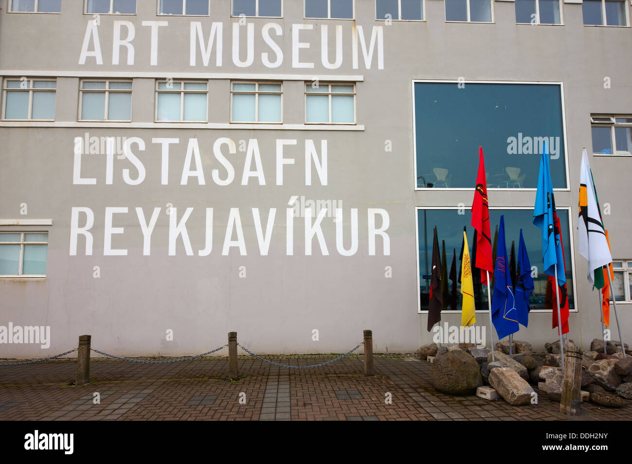 Kunstmuseum, Listasafn Reykjavikur, Reykjavik, Island Stockfoto