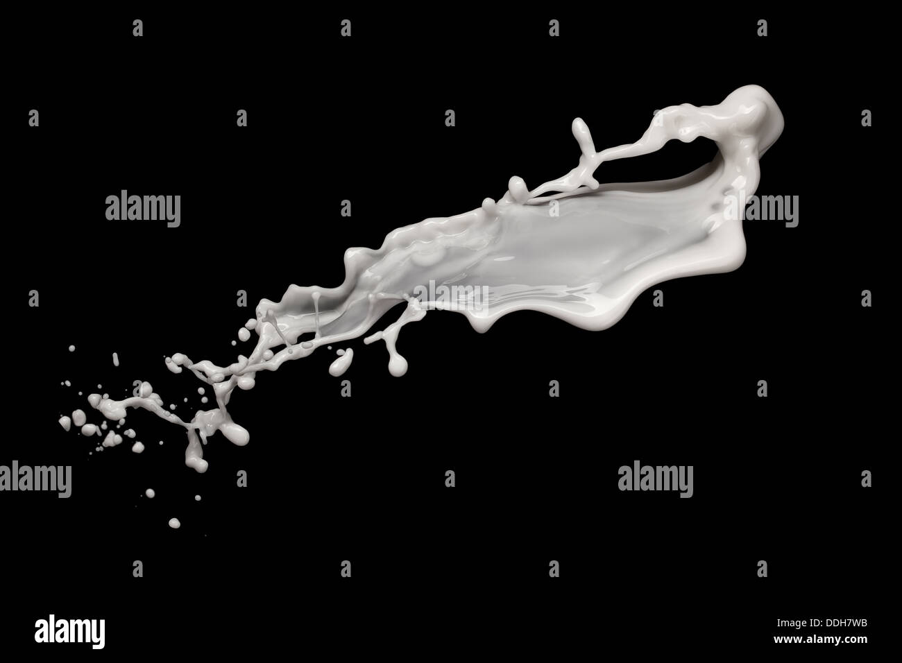 Milch Spritzen Milch Spritzen