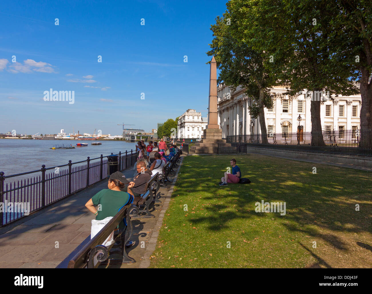 GreenwichRiverside Stockfoto, Bild 60020003 Alamy