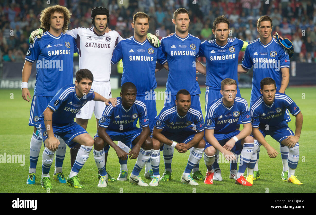 FC Chelsea, Spieler, team Stockfotografie - Alamy