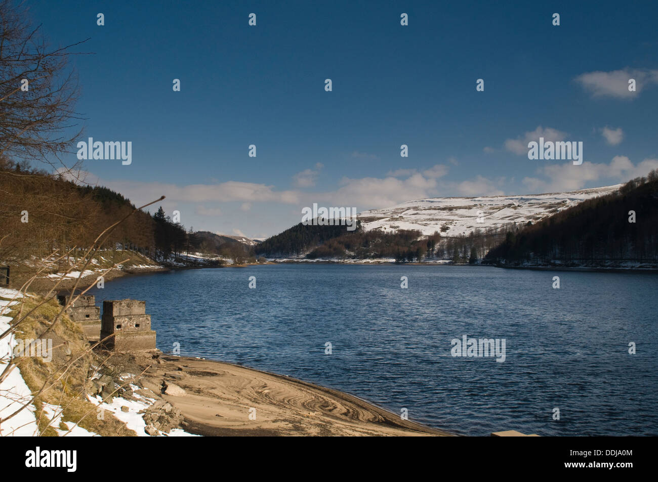 Derwent, von der Wasserseite Stockfoto