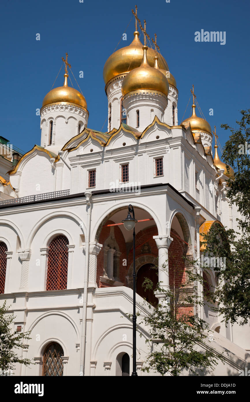 Verkündigung-Kathedrale des Moskauer Kreml, Russland Stockfoto, Bild