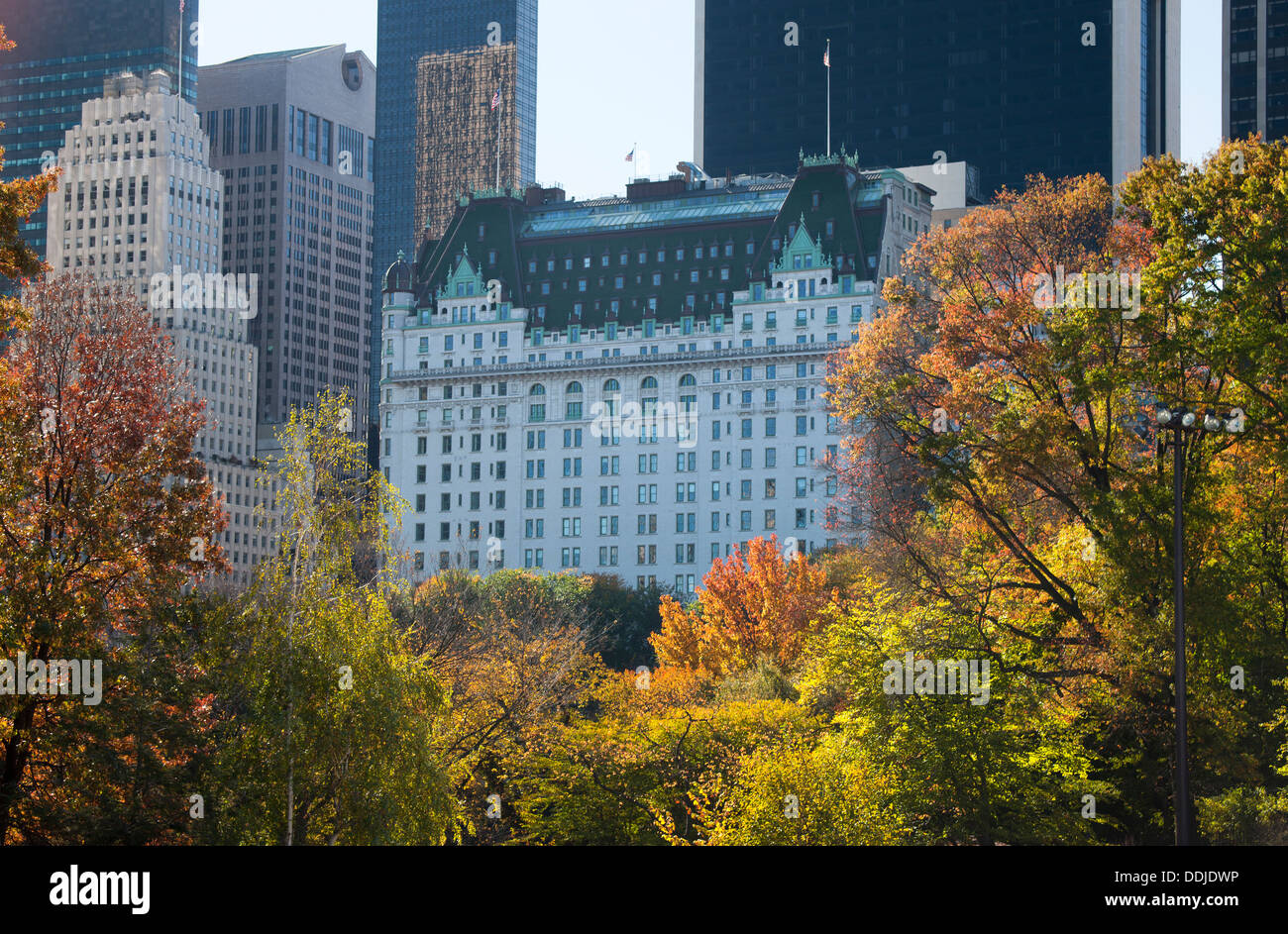 PLAZA HOTEL (©HENRY J HARDENBERGH 1907) CENTRAL PARK SOUTH MIDTOWN MANHATTAN NEW YORK CITY USA Stockfoto