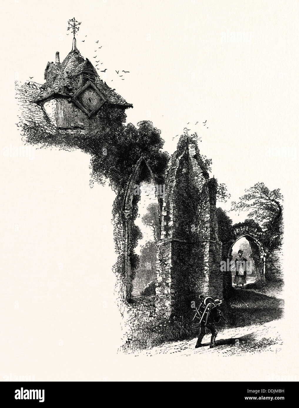 ALTE Kirche, WINCHELSEA, East Sussex, England, Großbritannien, Großbritannien, British, Europa, Großbritannien, Großbritannien, Europäische Stockfoto