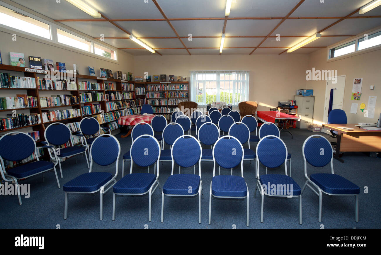 Grappenhall Community Library Tagungseinrichtungen, Warrington, Cheshire, WA4 2PE Stockfoto