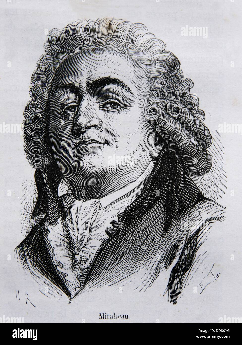 Geehrt gabriel de riqueti mirabeau Fotos und Bildmaterial in hoher