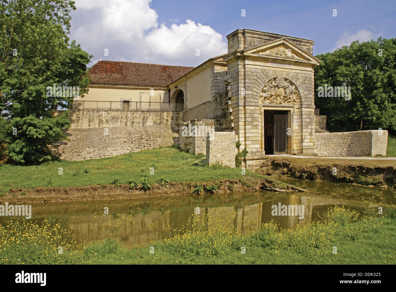 ´Fort Médoc´, Festung, erbaut von Vauban in der XVIIc., vor Blaye, Eingang von der Mündung der Gironde zu verteidigen. Stockfoto