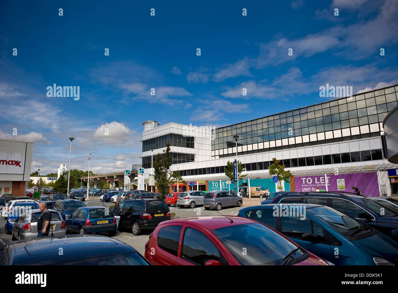 Halton Lea Indoor Einkaufszone in Runcorn, Cheshire, UK Stockfoto